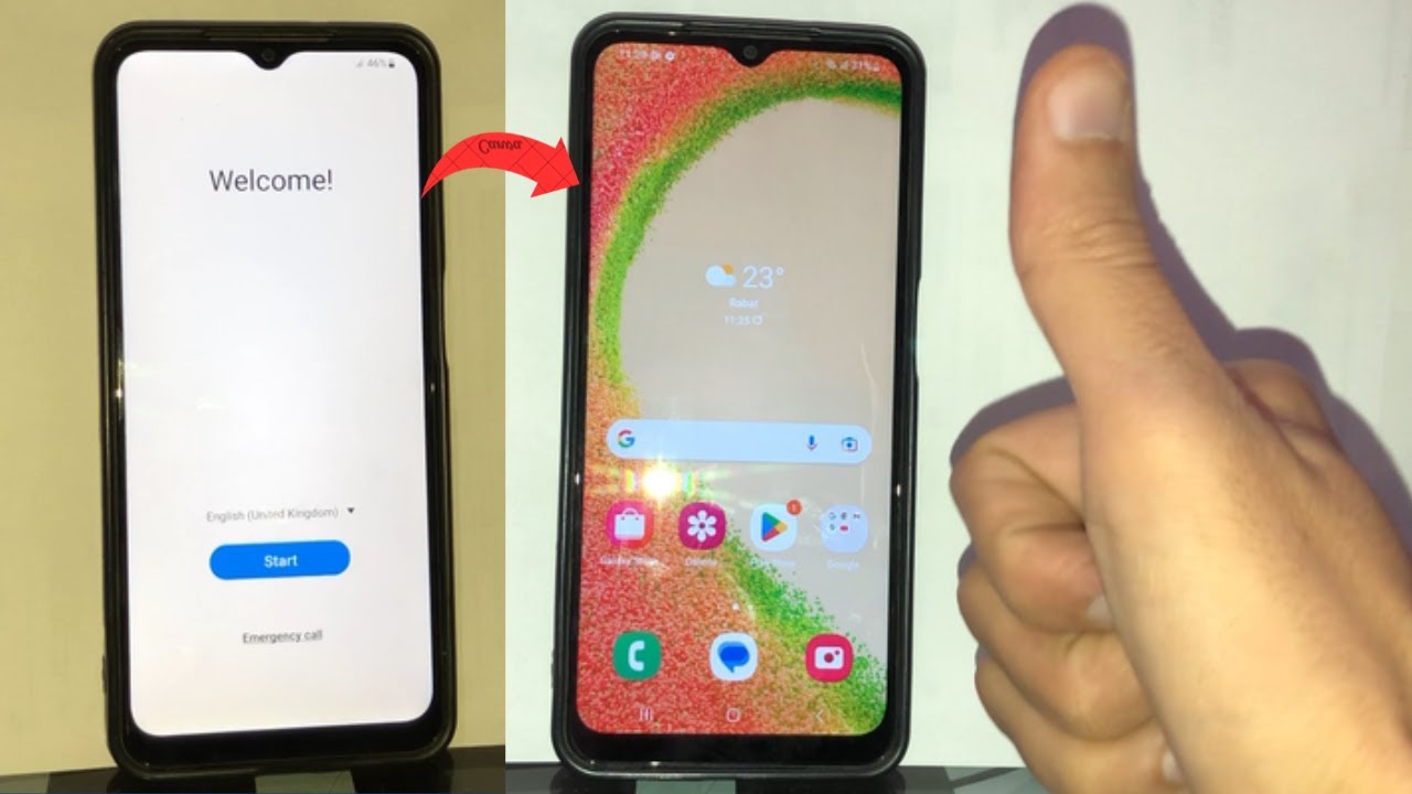 Обход FRP Samsung Galaxy A04 на Android 12/13 без ПК