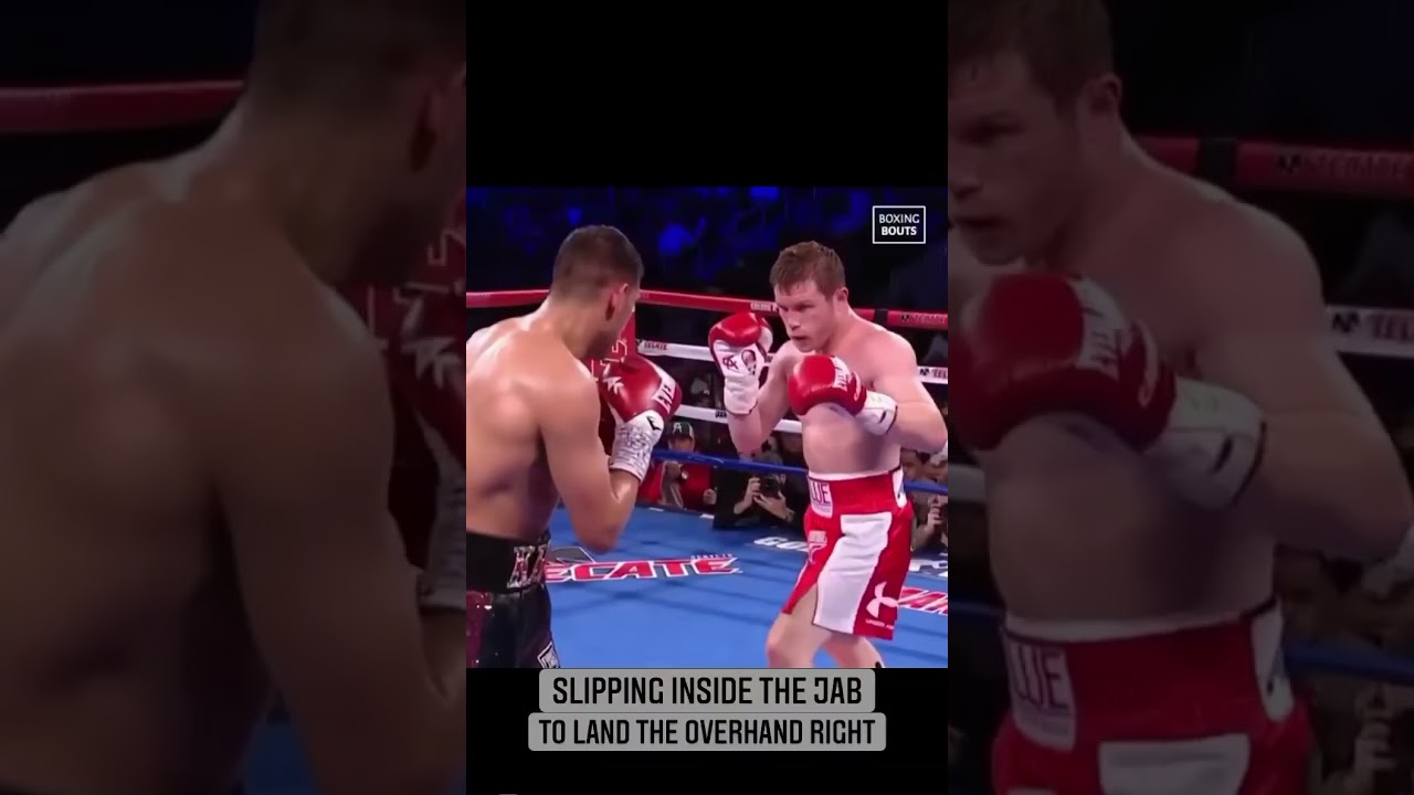 Slipping Inside The Jab To Throw the OverHand #boxing #sweetscience #shorts #martialarts
