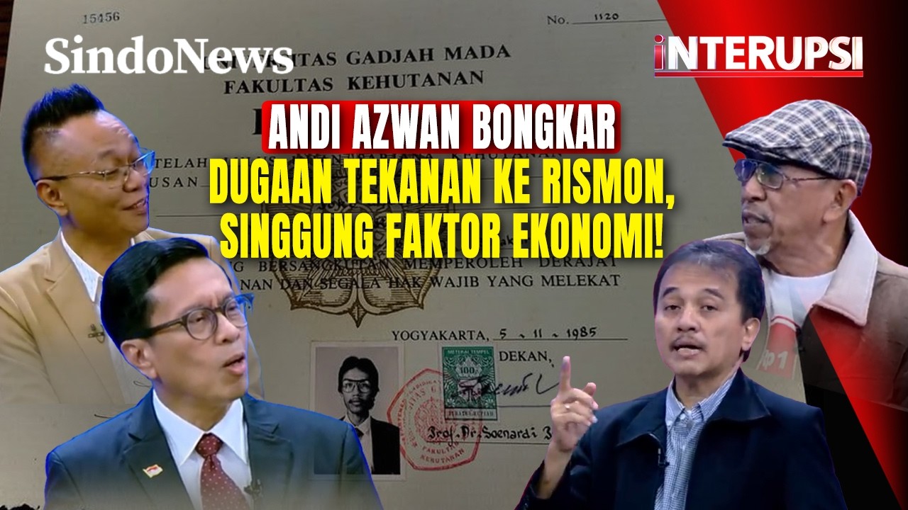 Andi Azwan Bongkar Dugaan Tekanan ke Rismon, Singgung Faktor Ekonomi! | Interupsi | 20/03