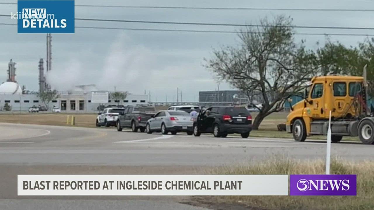 Ruptured valve caused fire, chlorine release at Ingleside chemical plant