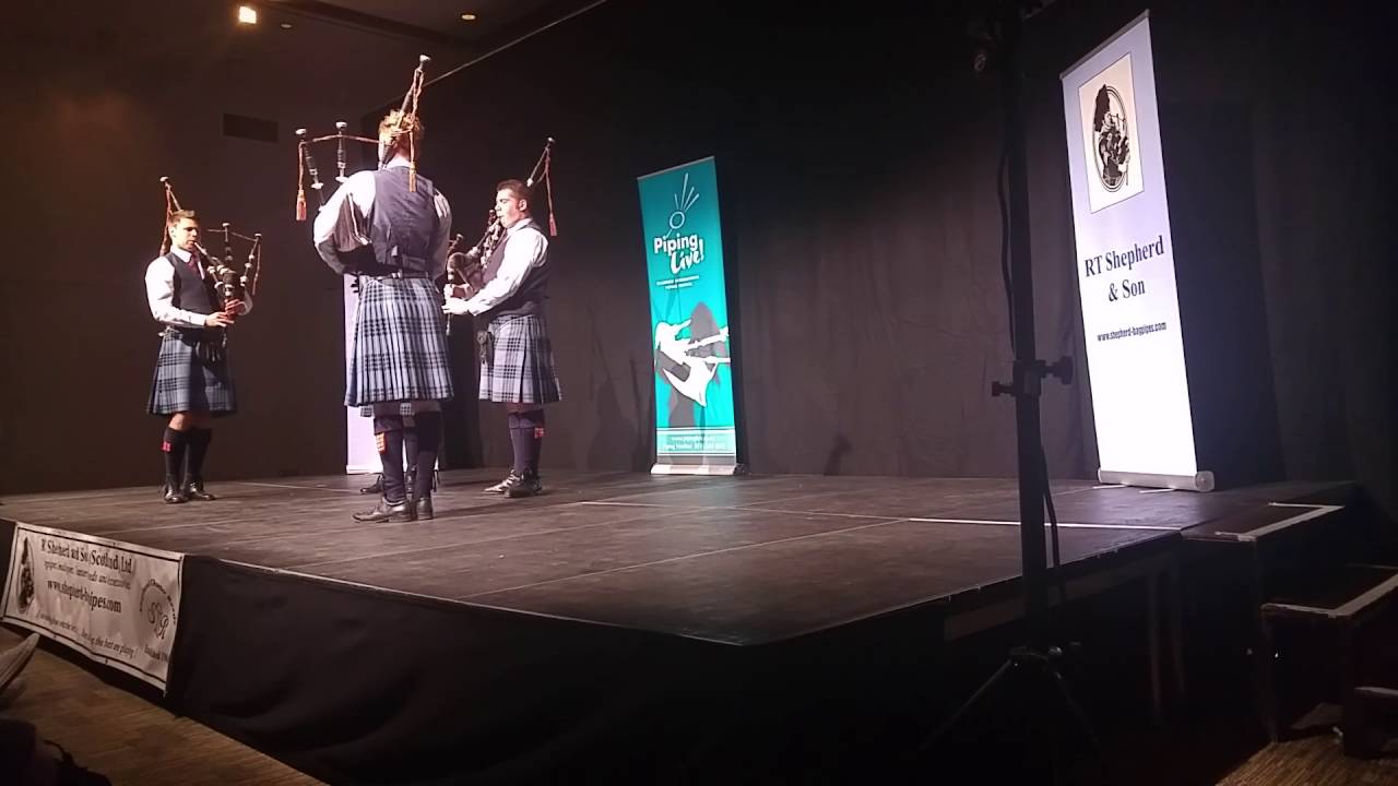 Johnstone pipe band piping quartet medley