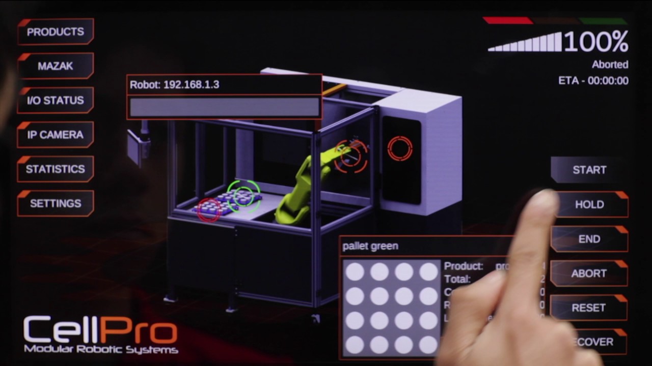 Pre-engineered Robotic CNC Machine Tending: CellPro Modular Robotic System - John Hart