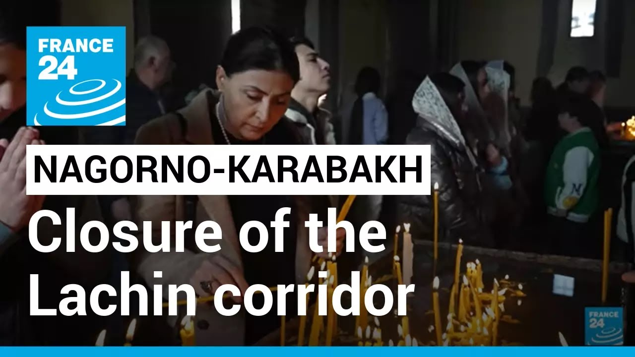 Young travellers&nbsp;from Nagorno-Karabakh stranded by closure of Lachin corridor &bull; FRANCE 24 English