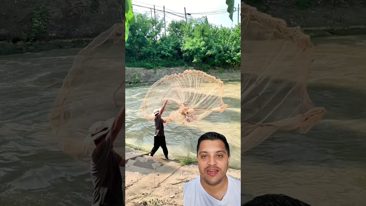 Uma tarrafada dessas n&atilde;o se v&ecirc; todo dia! 🐟🔥 #pesca #pescaria #rio