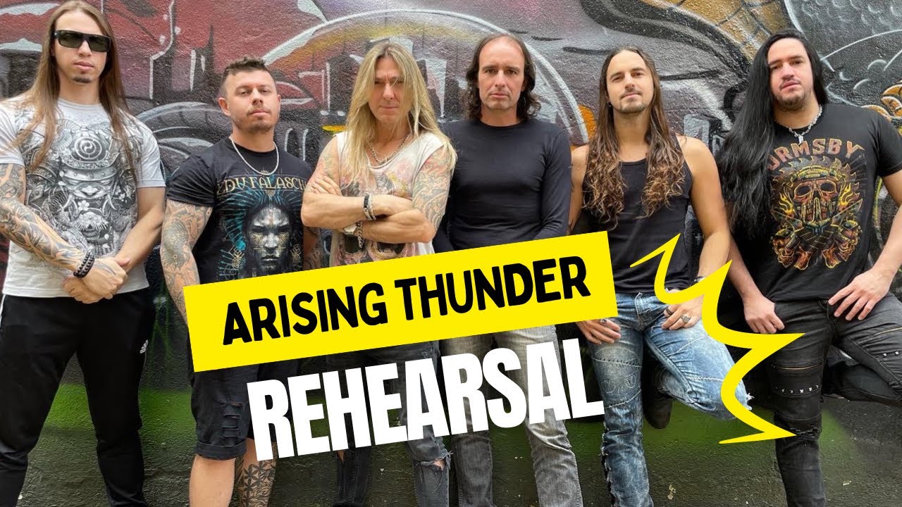 EDU FALASCHI | Arising Thunder Live | Rehearsal
