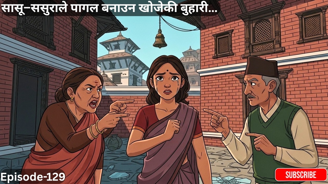 सासू–ससुराले पागल बनाउन खोजेकी बुहारी… Episode-129 #sasubuhari #sasusasura #folkstories #folktales