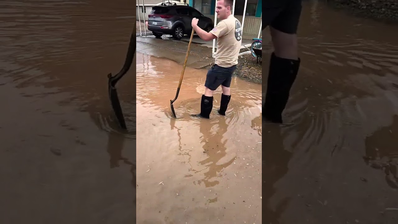 Retirement community was close to flooding!! 