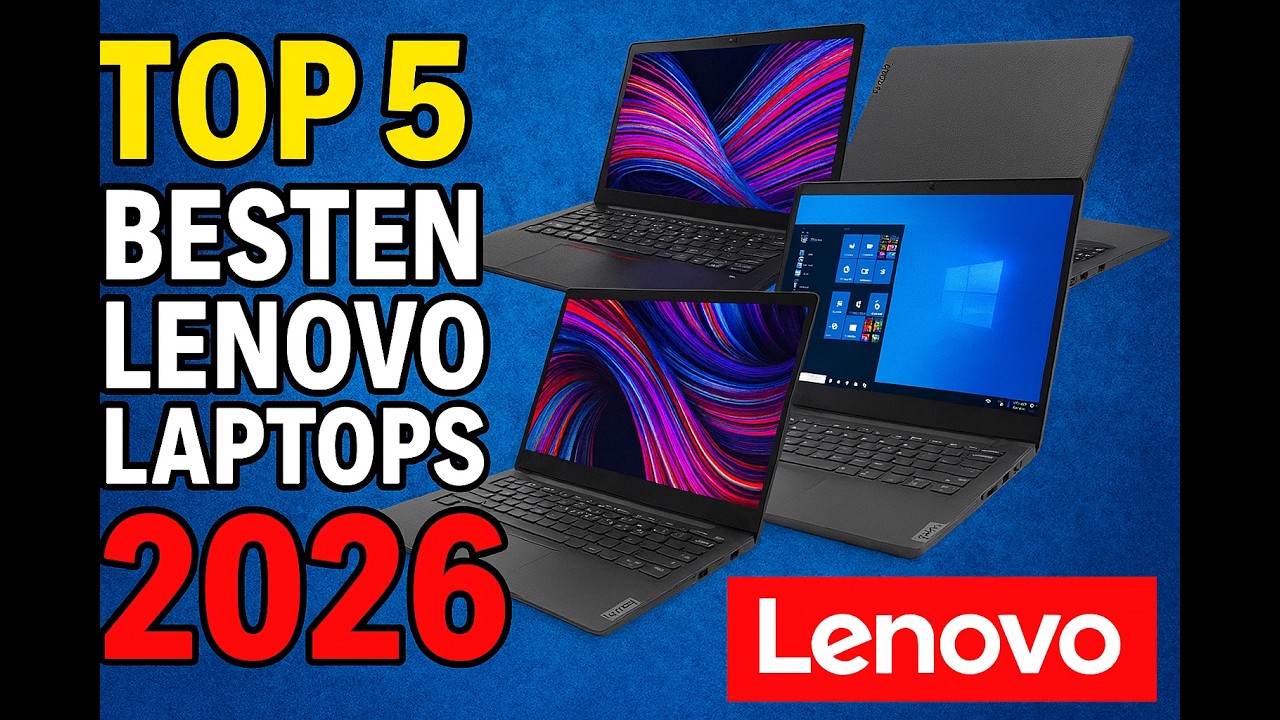Top 5 Besten lenovo laptops Test 2026 (Links in der Beschreibung)