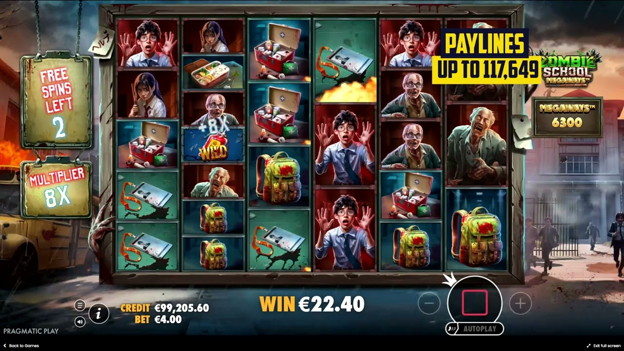 Zombie School Megaways &ndash; Pragmatic Play&rsquo;s Slot with 117,649 Ways to Win!