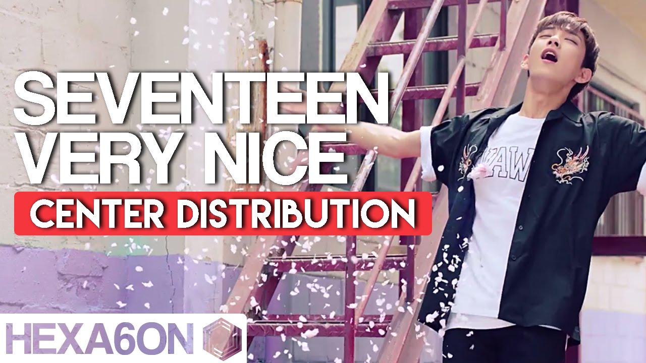Seventeen - Very Nice Center Distribution (Color Coded)
