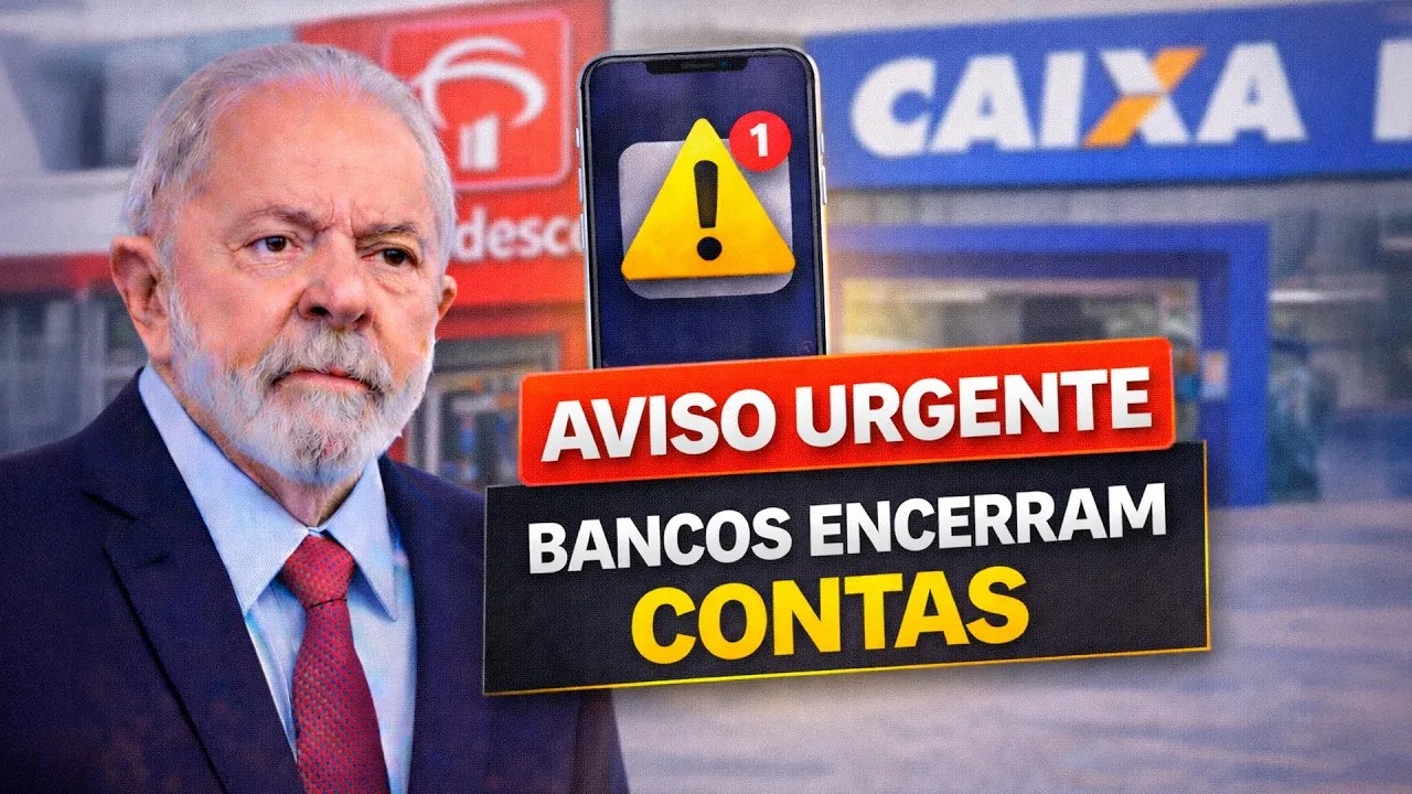 MENSAGEM OFICIAL DOS BANCOS CONFIRMA O FIM DA CONTA CORRENTE E POUPANÇA PARA MILHARES DE CPFS