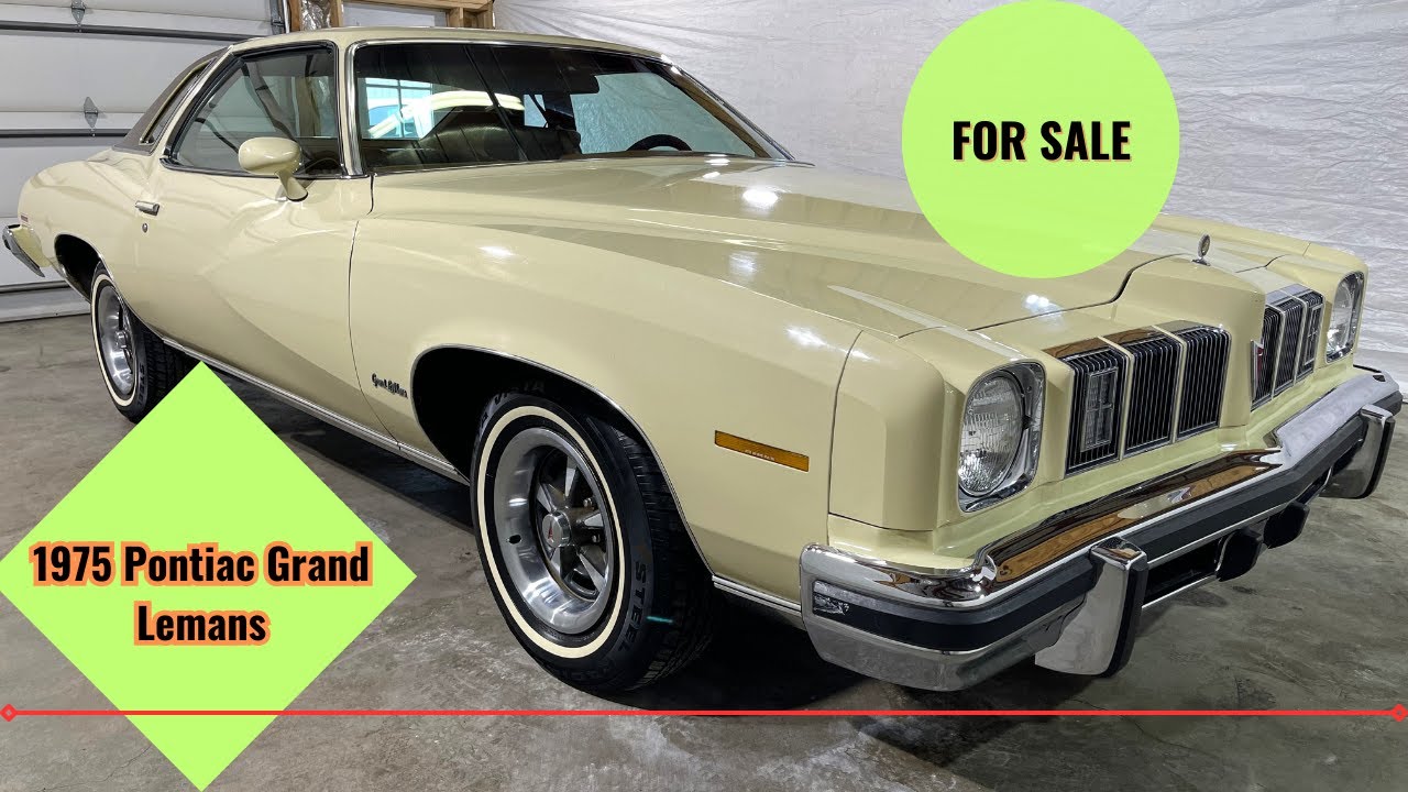 1975 Pontiac Grand Lemans  ** LOW MILES ** RARE * www.DrukAutoSales.com  #usa #cool #classiccars