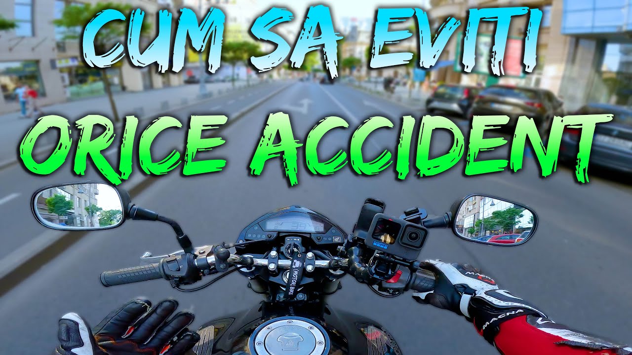 CUM SA CONDUCI CORECT MOTOCICLETA PRIN ORAS
