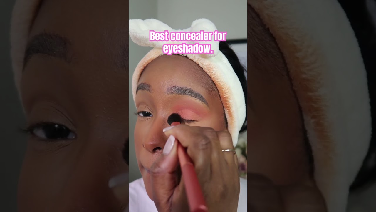 Best Concealer to use for eyeshadow #makeuptips