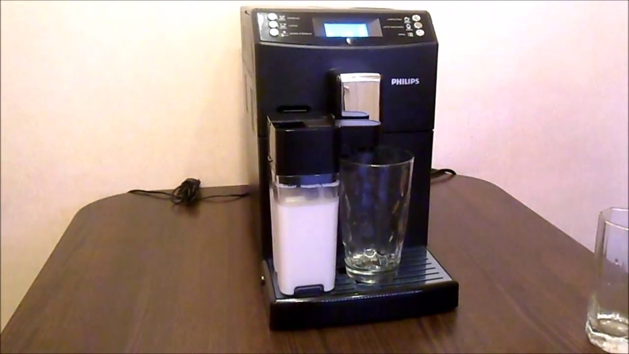 Латте макиато в кофемашине Philips  EP3559/00