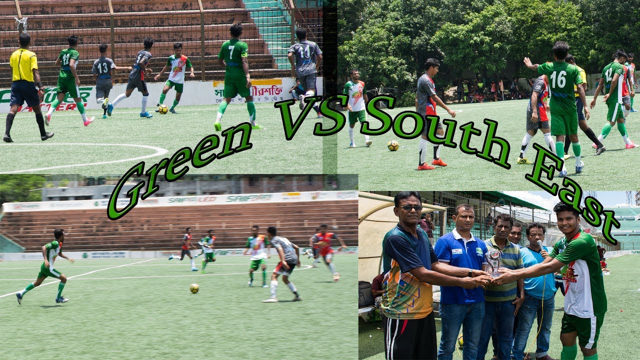 Walton 1st inter University Football Tournament 2017 Green Vs SouthEast University