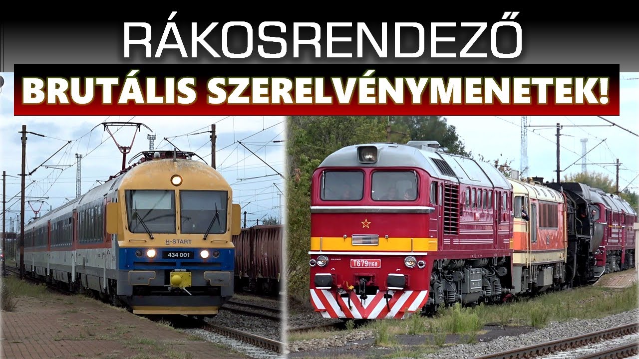 Jött KÉT SZERGEJES MENET is! TramTrain és más Meglepetések! Vonatok Rákosrendezőn 2025