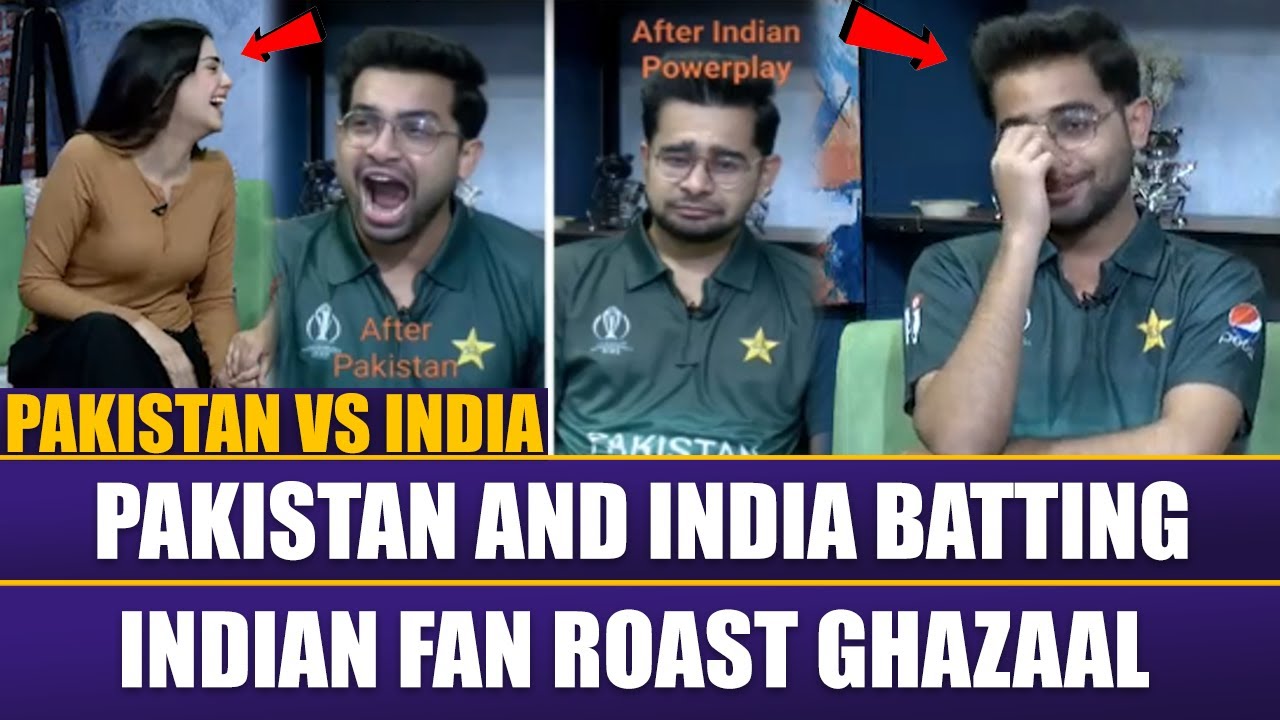 Pakistan vs India | Indian Fan Roast Ghazaal Ahmed | Asia Cup 2025 | Sports Roundup
