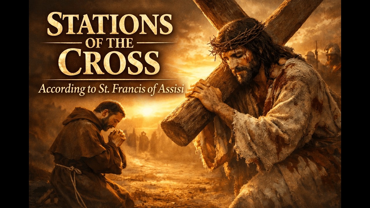 Stations of the Cross According to Saint Francis of Assisi | Franciscan Way of the Cross Prayer