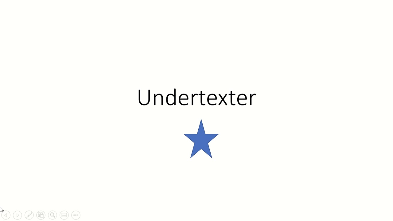 Undertexter i Powerpoint - Vad och hur?