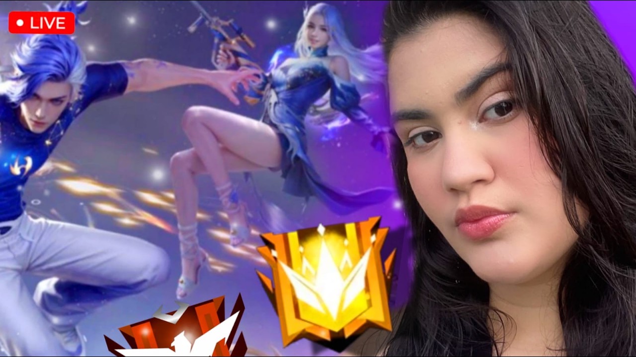 FREE FIRE AO VIVO🔴NOVO PASSE DE ELITE 🏆NOVA TEMPORADA NO CS ❤️DUDAFFBR💜 RUMO A ELITE ❤️