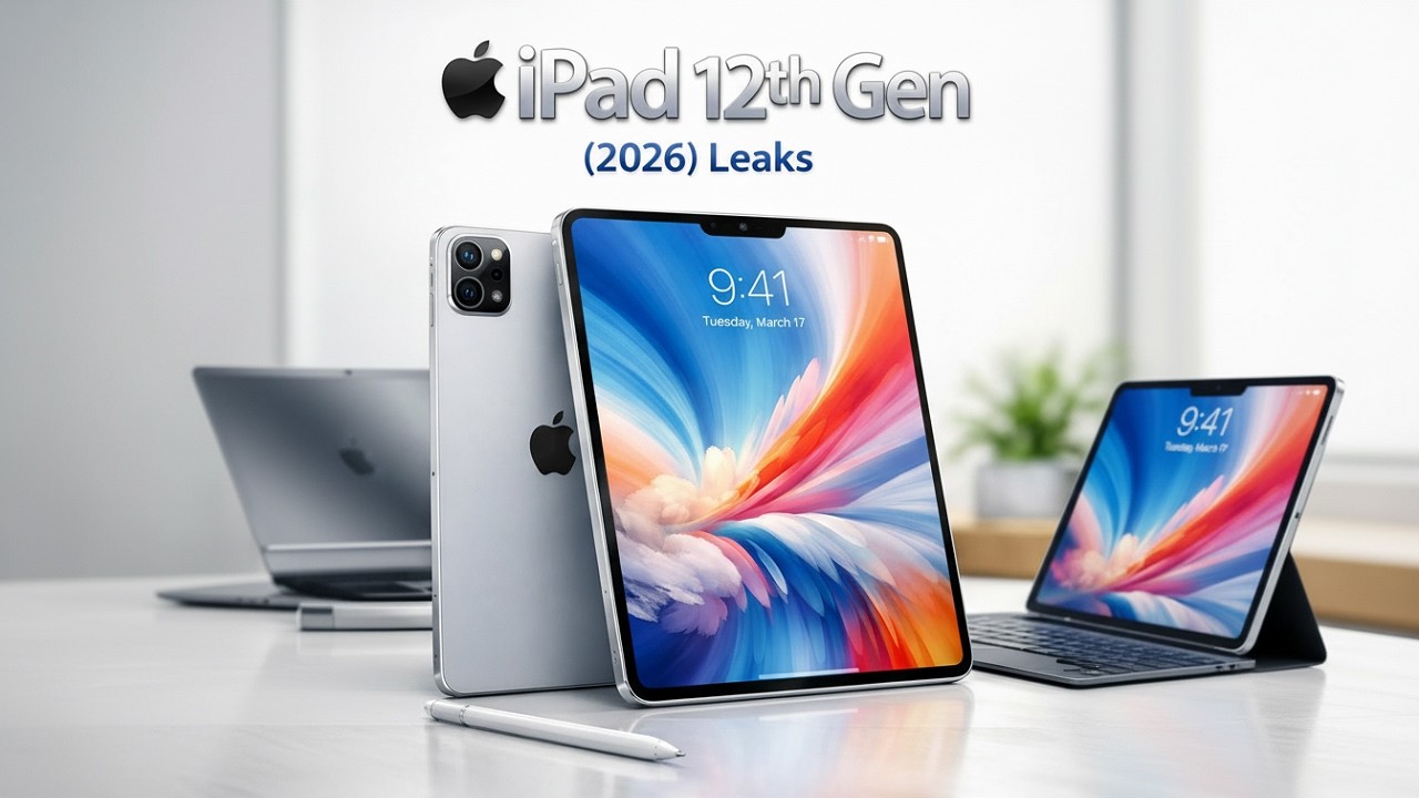 Утечки информации об iPad 12-го поколения (2026) — крупнейшее обновление Apple за 4 года!