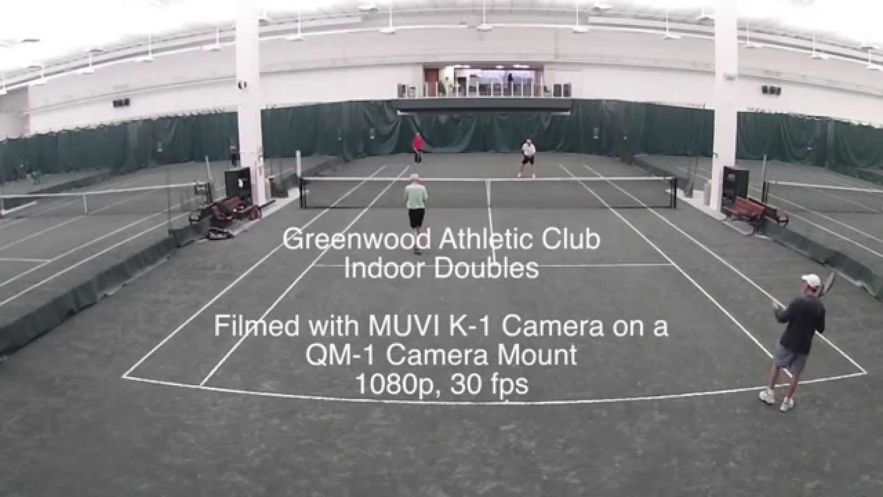 4.5 Senior Tennis Using the Muvi K-1 Camera to Film Indoors