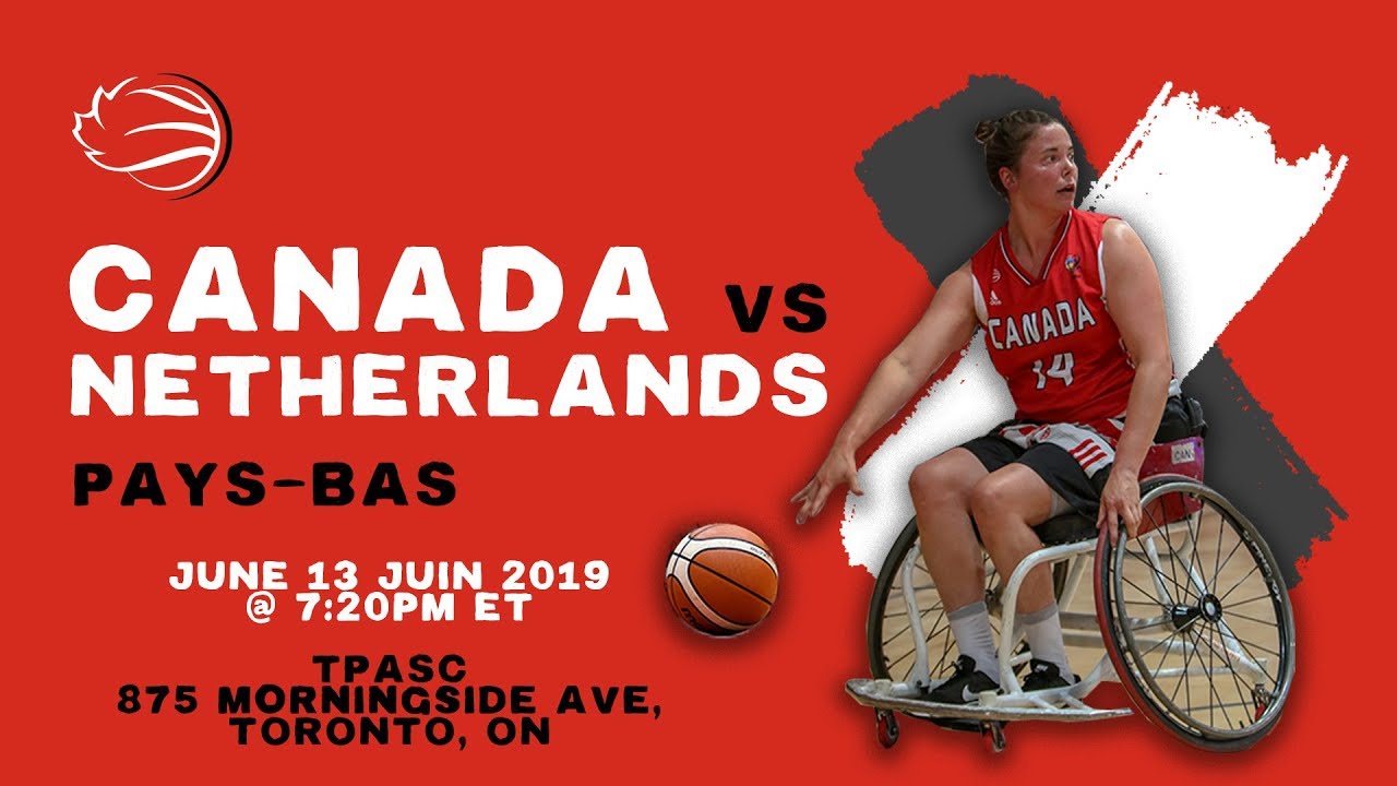 International Wheelchair Basketball | Senior Women's: Canada vs Netherlands