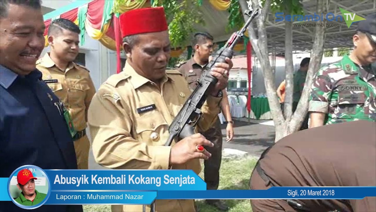 Bupati Pidie Kembali Kokang Senjata