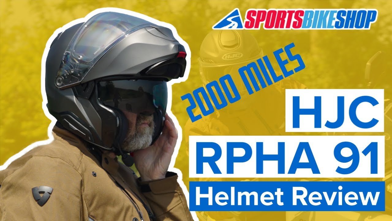 Обзор 2000-мильного пробега: шлем для мотоцикла HJC RPHA 91 — Sportsbikeshop