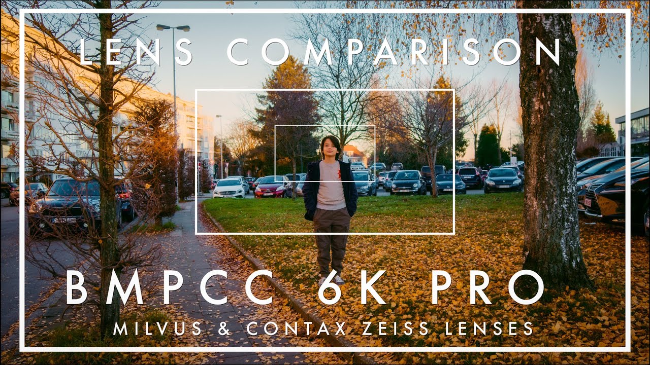Focal Length Comparison - BMPCC 6K Pro, Milvus, and Contax Zeiss Lenses