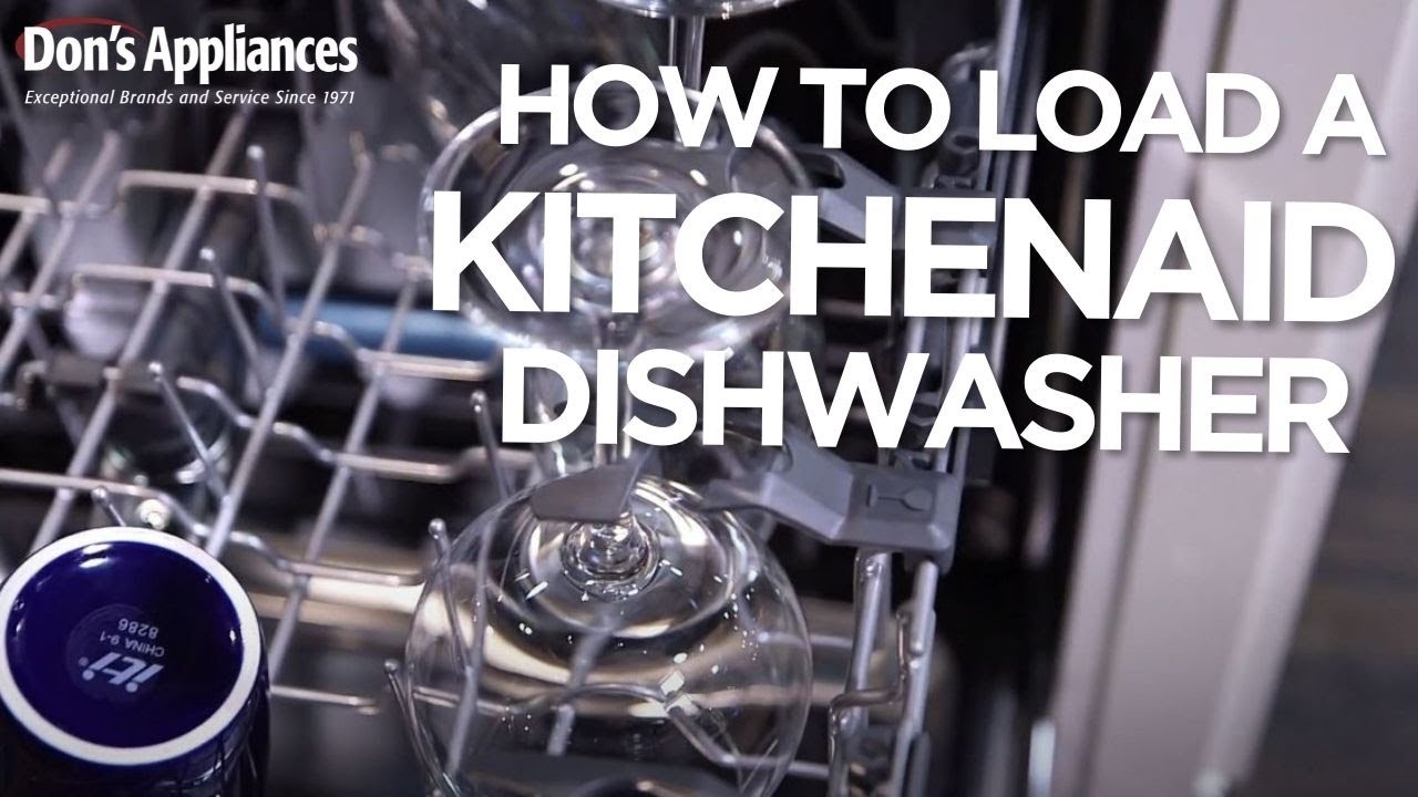 How to Load Your KitchenAid Dishwasher | Dishwasher Tips & Tricks