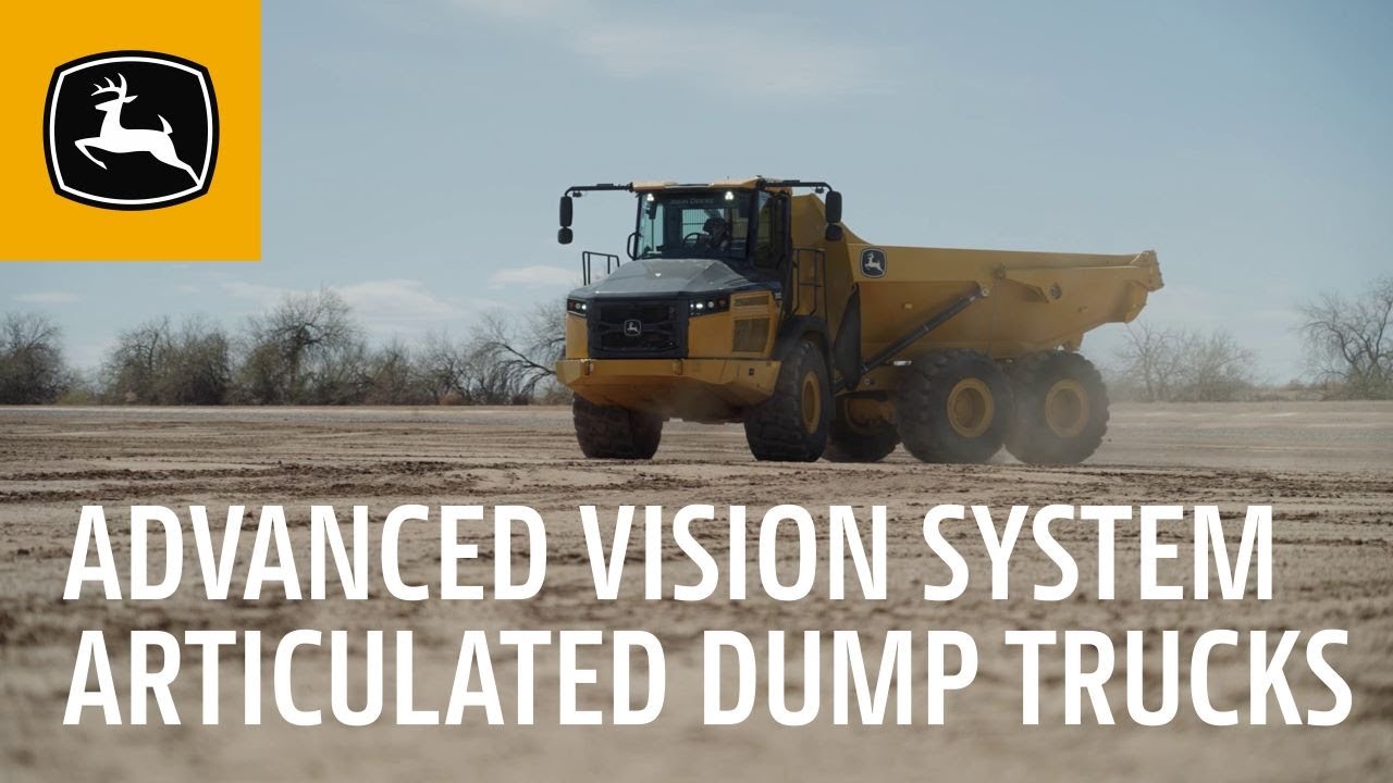 Advanced Vision System on Articulated Dump Trucks | John Deere Construction