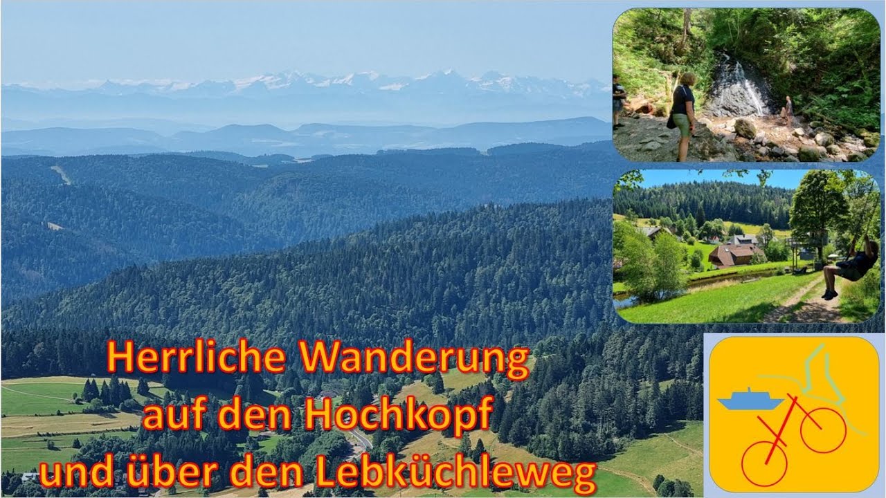 Hochkopf, Lebk&uuml;chle-Trail, Wasserf&auml;lle - was f&uuml;r eine herrliche Wanderung im Schwarzwald