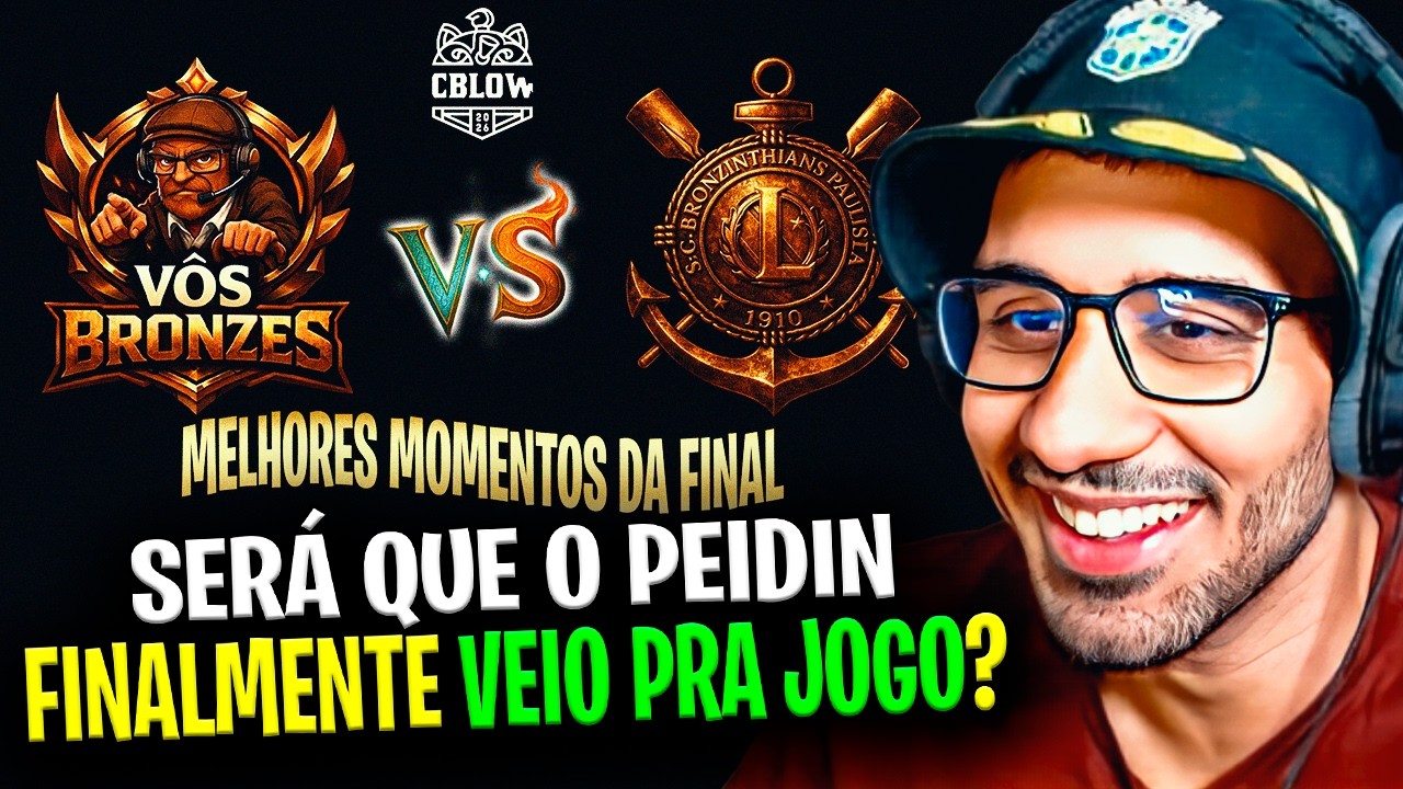 🚨 MELHORES MOMENTOS DA FINAL DO PRIMEIRO CBLOW! V&Ocirc;S BRONZES x BRONZINTHIANS! PURO CINEMA DO LOLZINHO