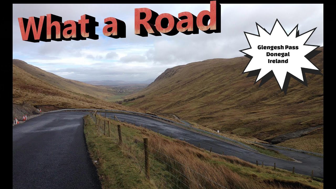 Wild Atlantic Way, Glengesh Pass, Donegal Ireland