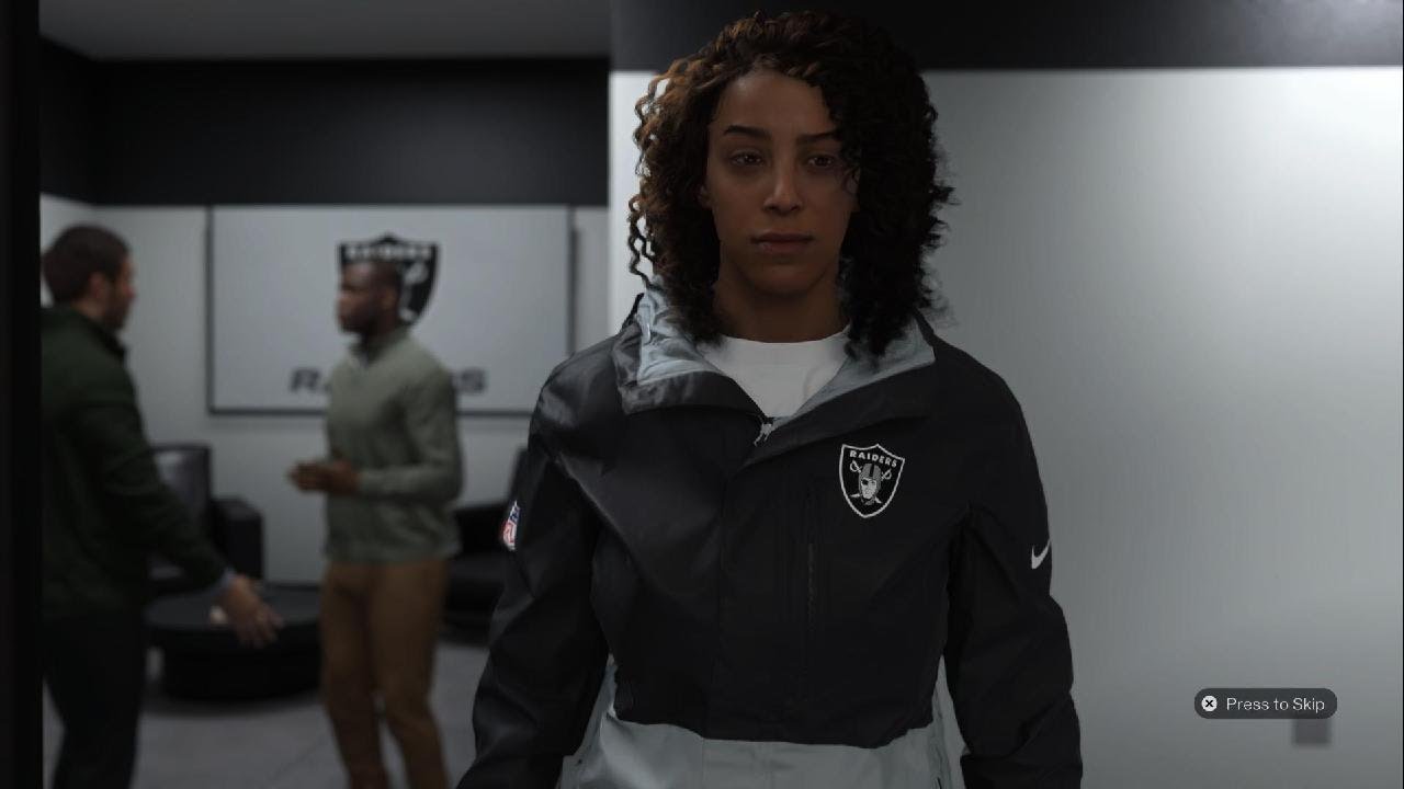 Coach Erika Killmonger introduced as Raiders Franchise leader. Walks through weekly preparation!!!