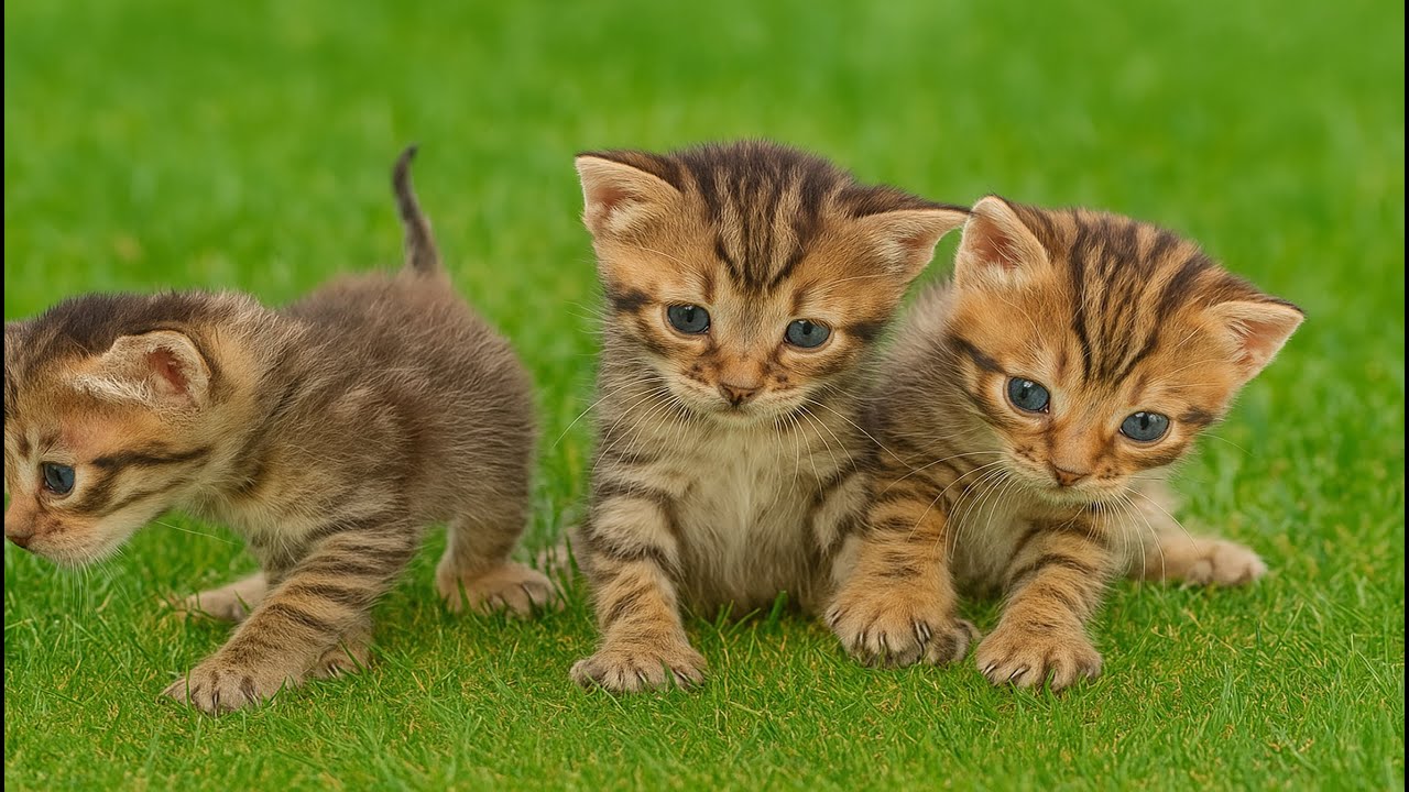 Kittens on the Lawn with Puppies, Bunnies & Baby Cows – You Won’t Stop Smiling!