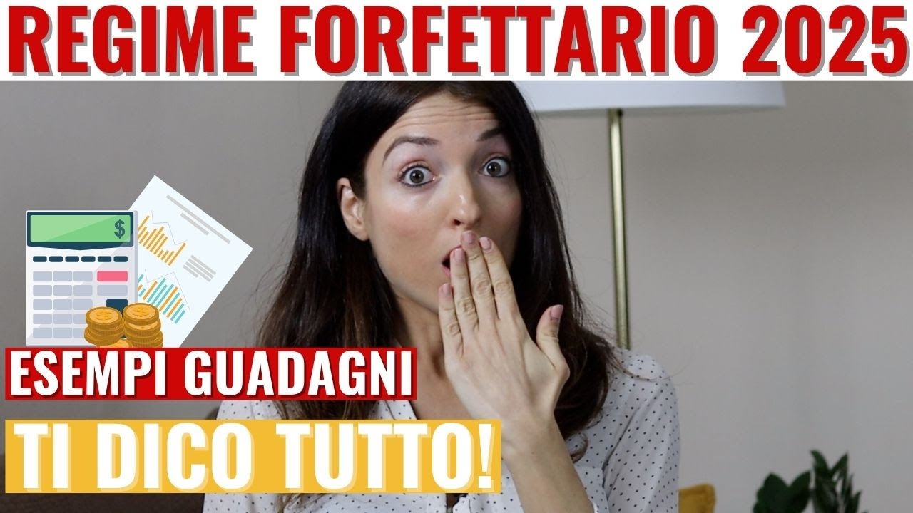 REGIME FORFETTARIO 2025: tasse partita iva con esempi