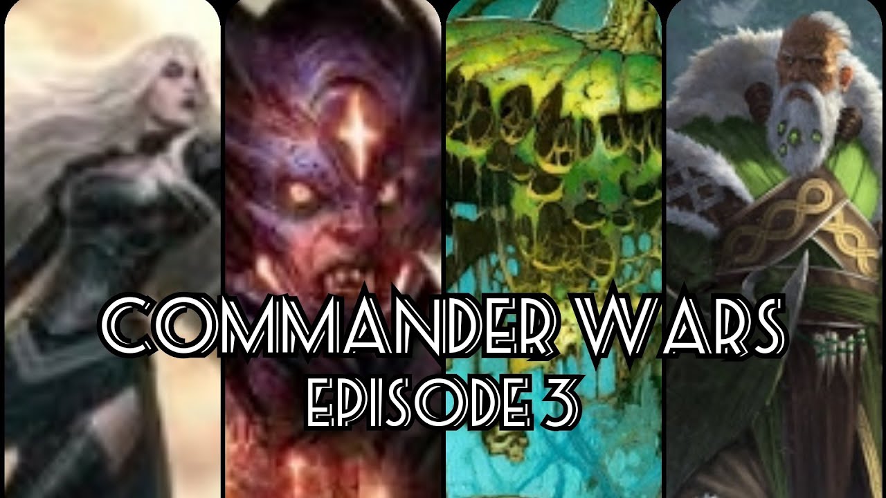Commander Wars - Avacyn, Angel Hope vs Ob Nixilis, the Fallen vs Reaper King vs Fynn, the Fangbearer