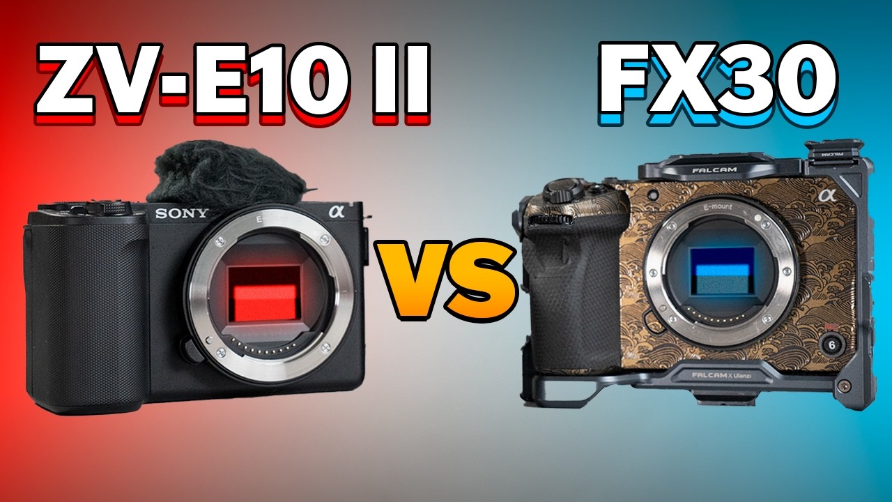 Sony ZV-E10 II против Sony FX30: я бы всё равно выбрал ЭТО