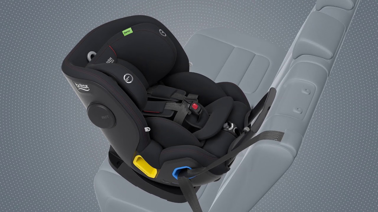 Britax Safe n Sound b first Rearward Facing Installation Guide