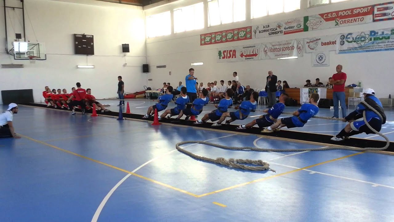 Campionati Italiani tiro alla fune-  Lubrensis 600 vs Cobra 640 - Final 2°round - Sorrento 12-5-13