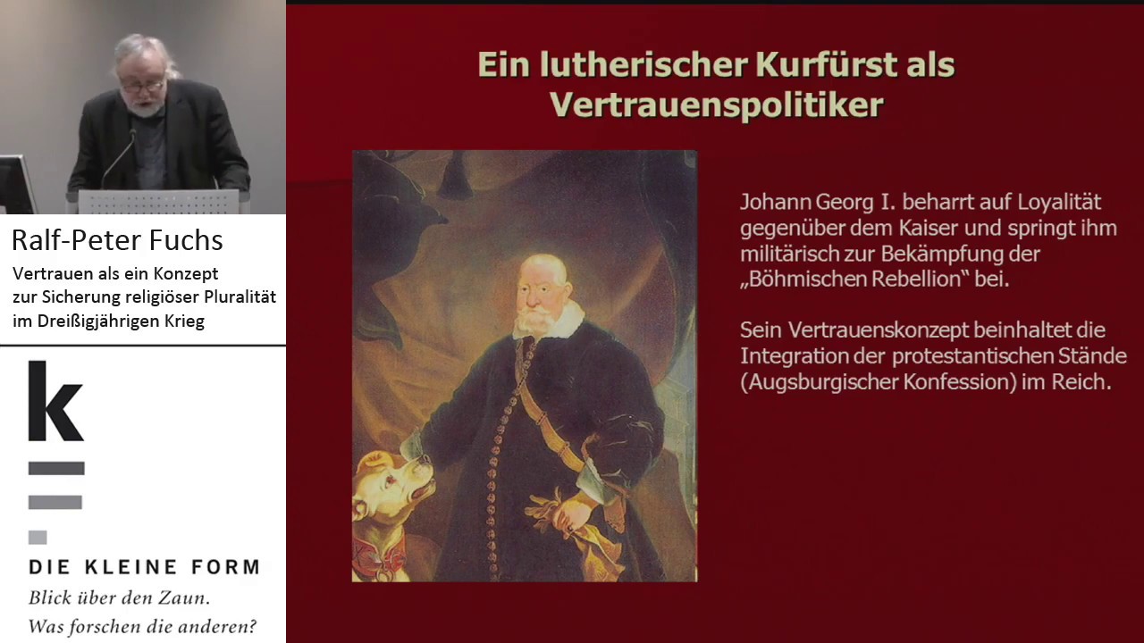 Vertrauen als ein Konzept zur  Sicherung religi&ouml;ser Pluralit&auml;t im Drei&szlig;igj&auml;hrigen Krieg