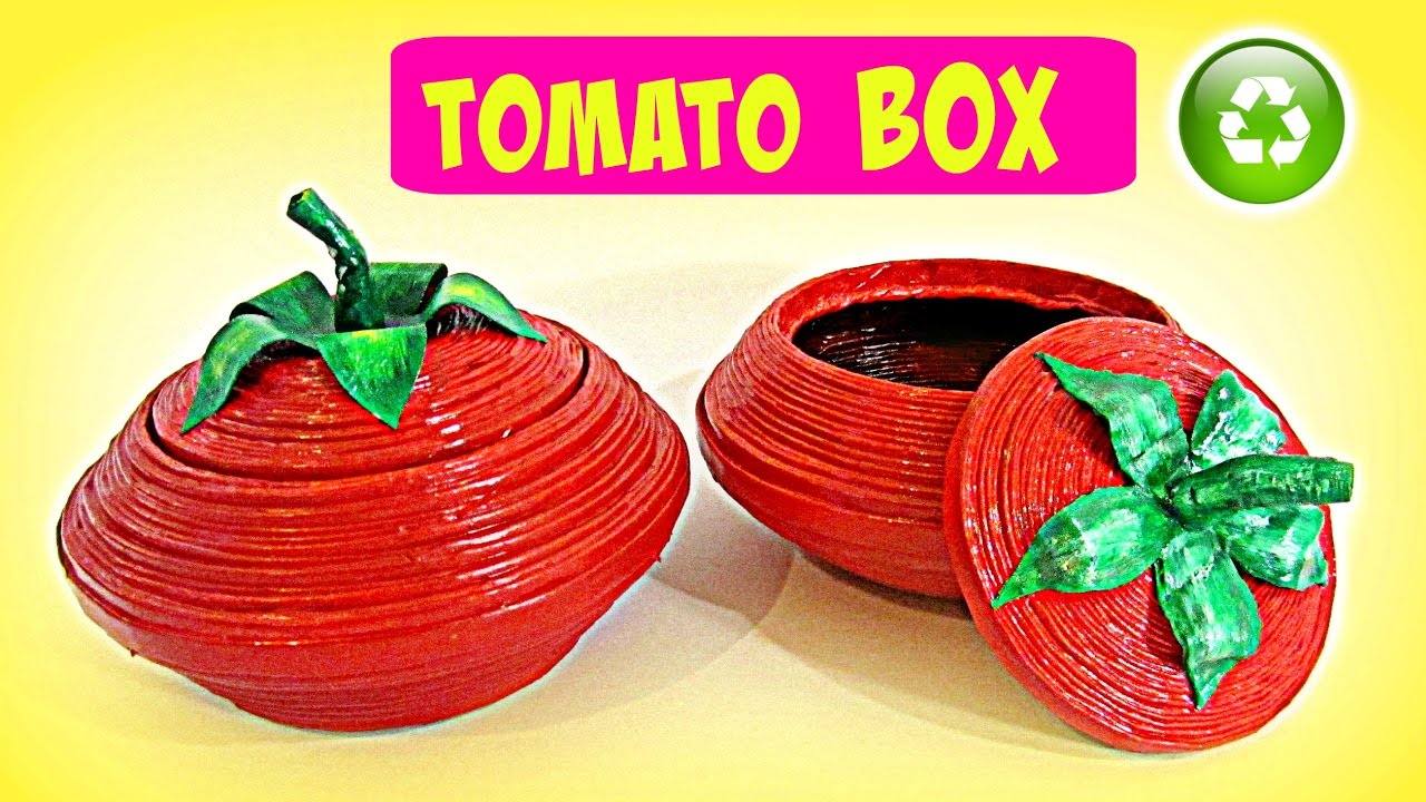 DIY How to make paper boxes.