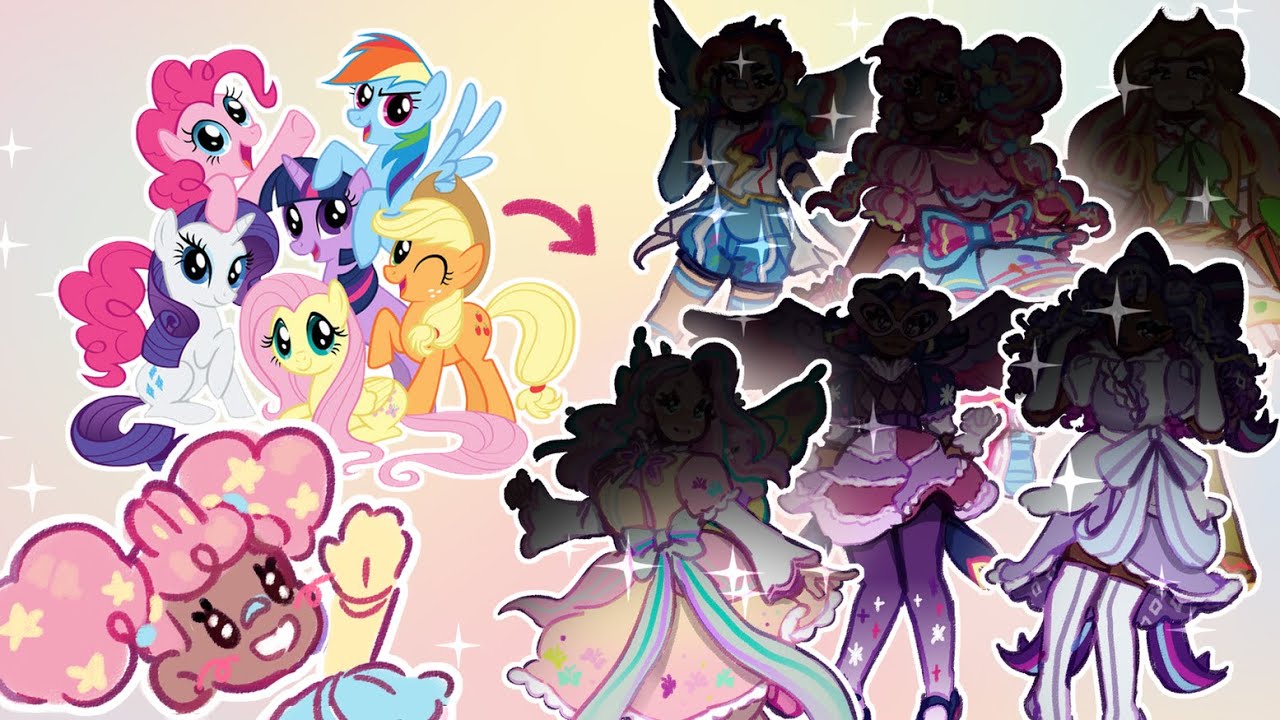 My Little Pony as MAGICAL GIRLS (Timelapse + Commentary)