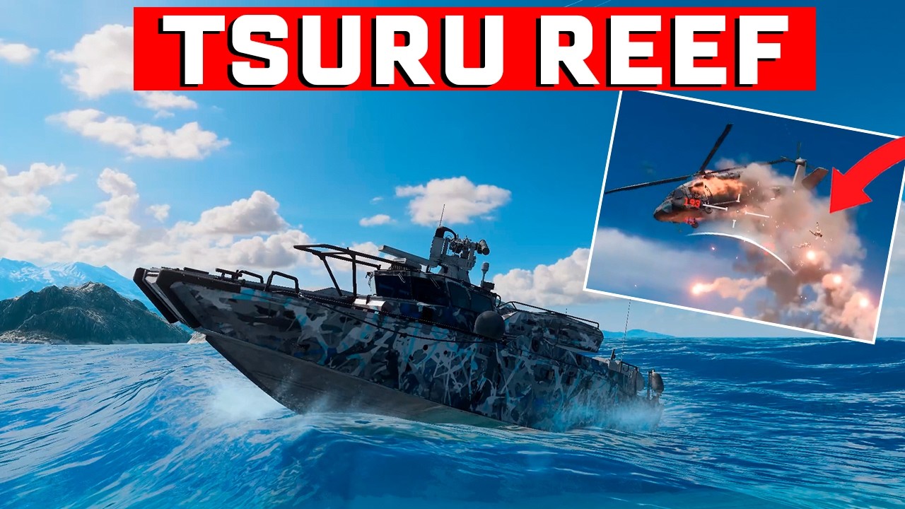 Battlefield 6 Patrol Boat Gameplay | Tsuru Reef