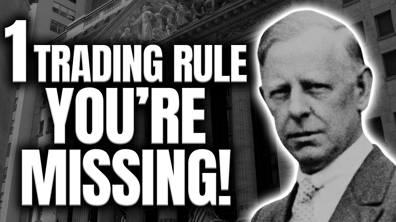 Jesse Livermore | Powerful Simplicity: The Trading Rule That Wins Over Time