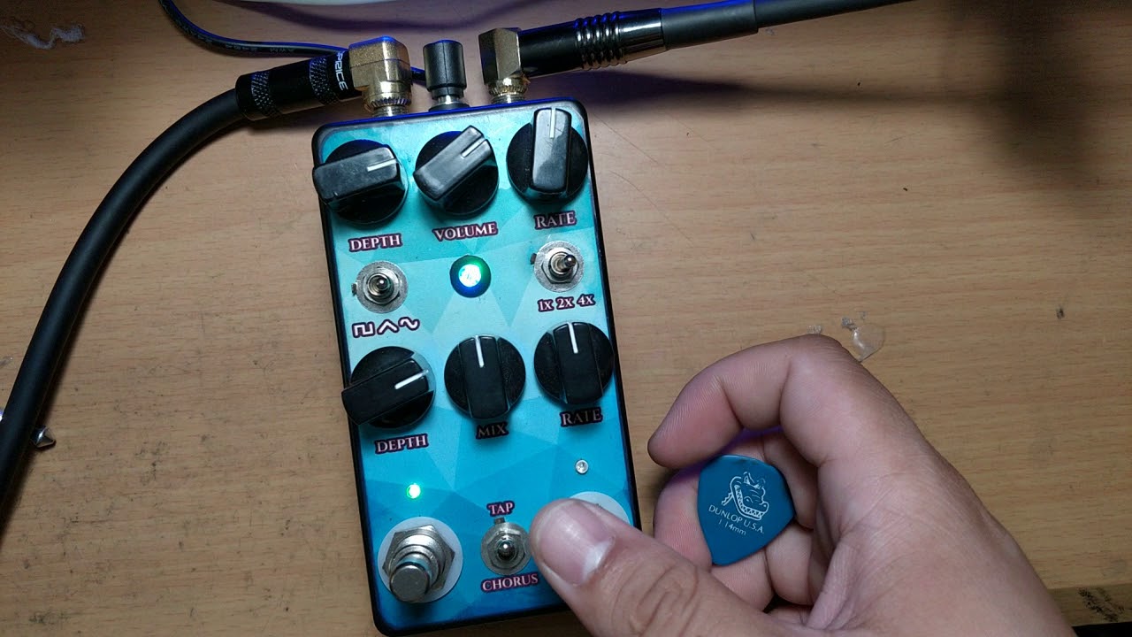 Electric Druid Tap Tremolo + Parasit Cherub Chorus 2-in-1 Pedal