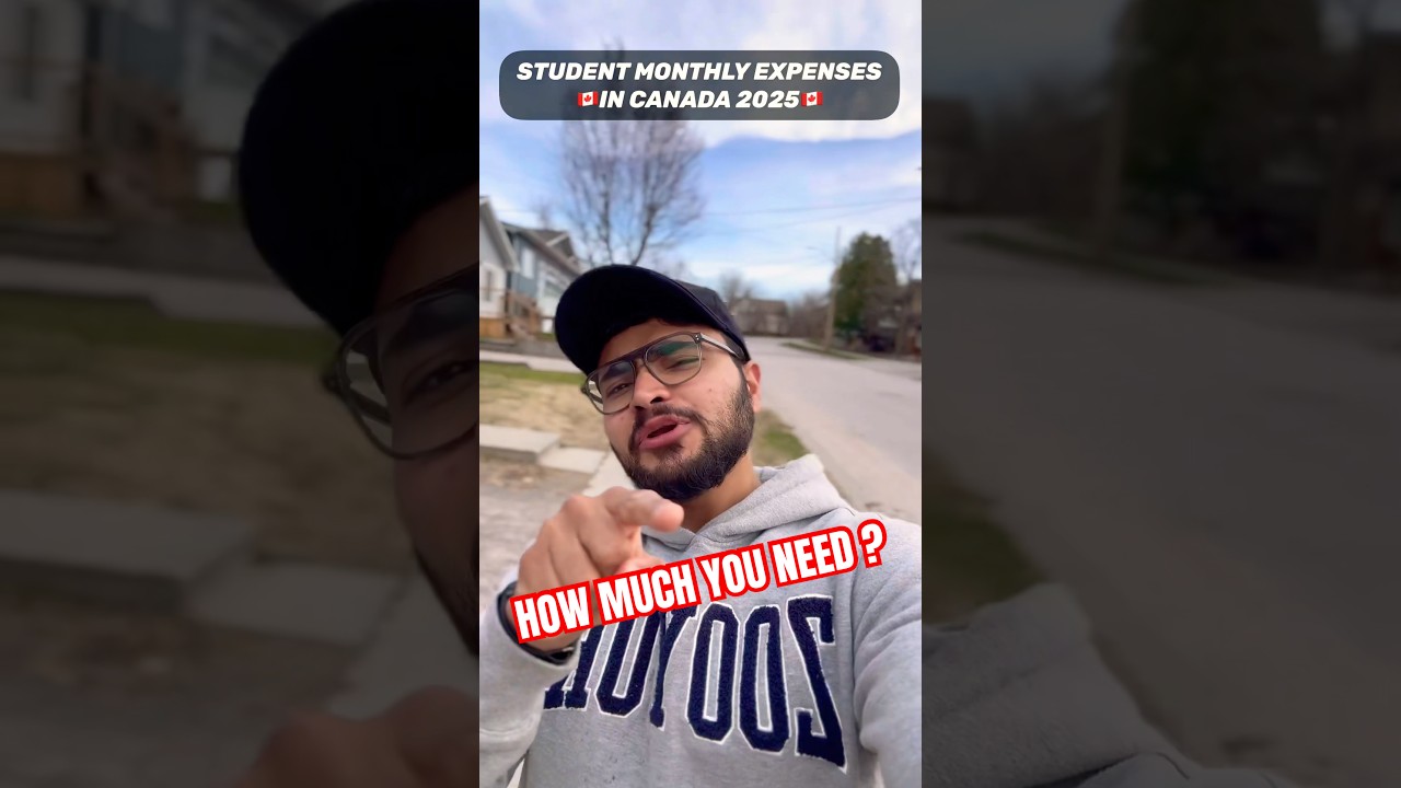 How much does a student life in Canada cost per month?🇨🇦| 2025 Budget Breakdown